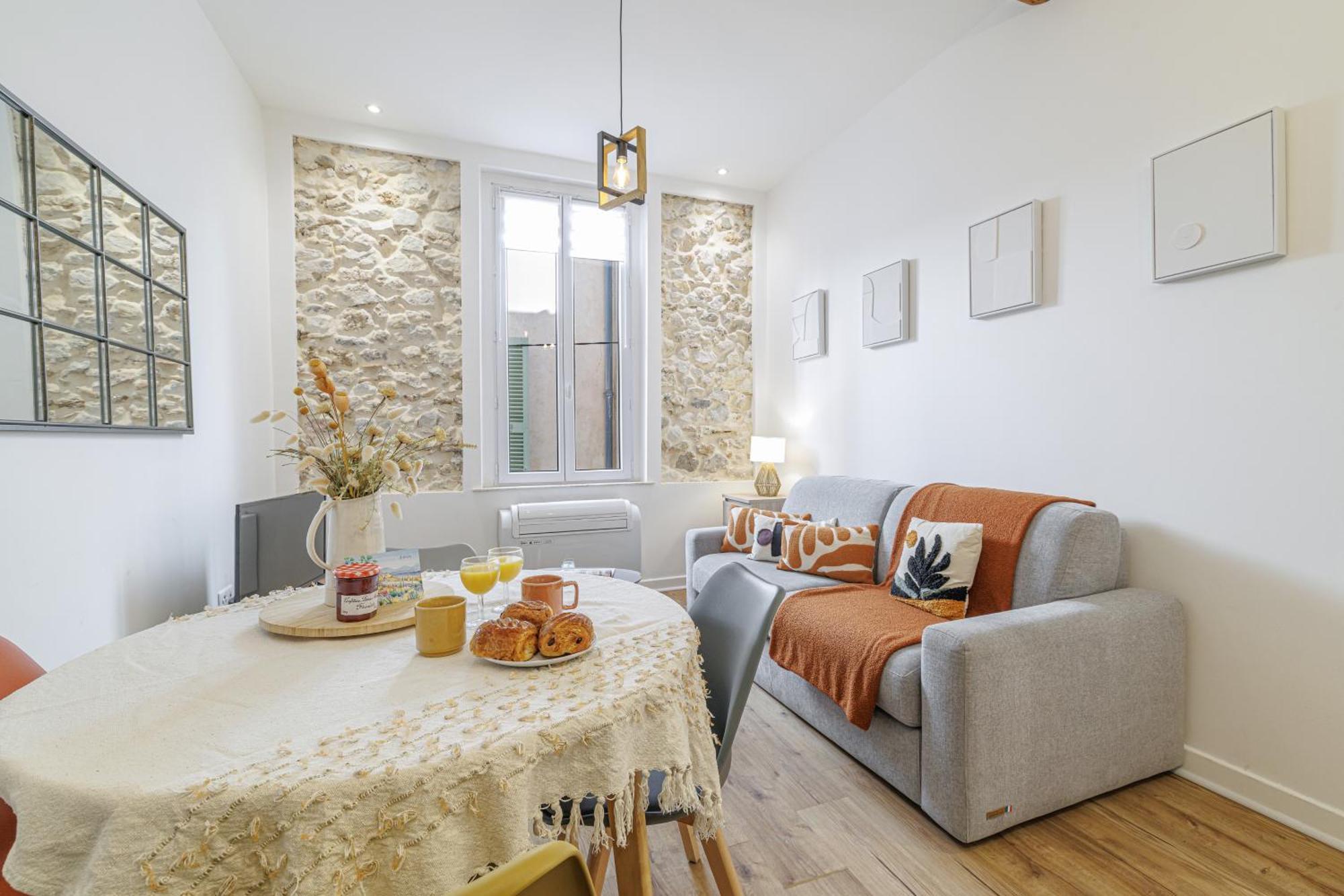 Ferienwohnung Old Town Antibes Superb New Flat, For 3, Ac, Wi-Fi Exterior foto